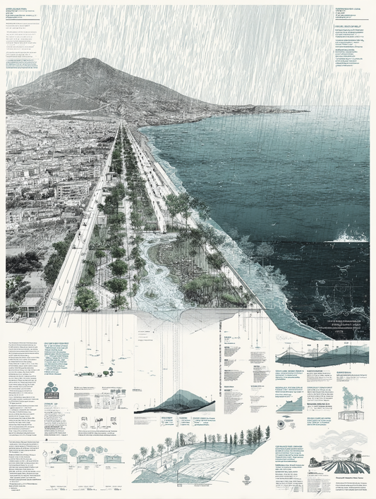 Architecture Posters by Midjourney v7: How to Create Personalized Design Profiles with AI