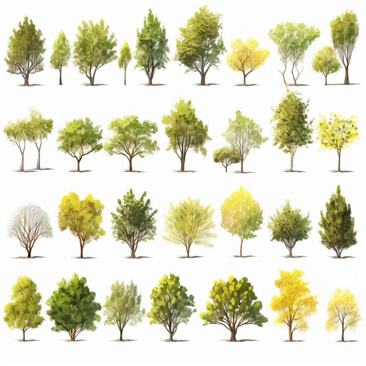 MASTERING MIDJOURNEY: HOW TO GENERATE STUNNING CUTOUT TREES FOR ARCHITECTURE AND LANDSCAPE DESIGNS - Landscape Architecture