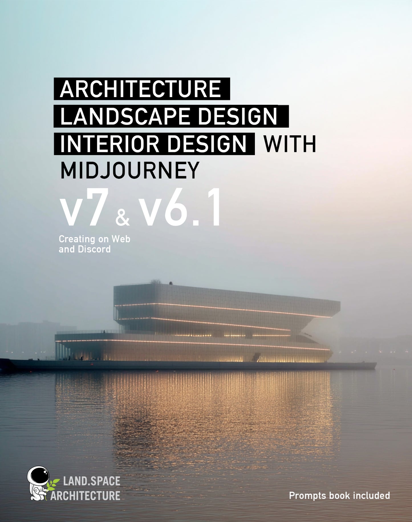Mastering Architecture, Landscape Design and Interior Design with Midjourney V7 and V6.1 (Online video course)