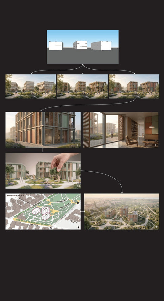 Turn One SketchUp Screenshot into Multiple Renderings with AI