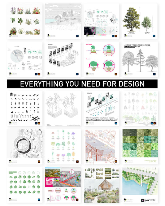 Best Design Assets for Architecture & Landscape Architecture Competition Boards