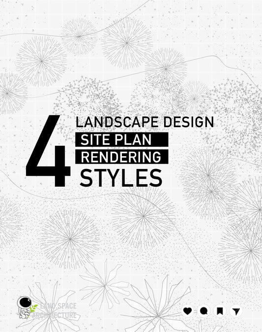 4 Landscape Design Site Plan Styles