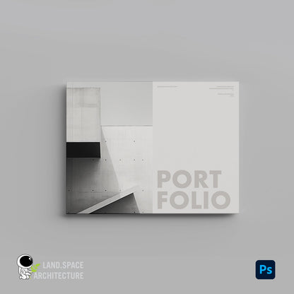 10 Architecture Portfolio Cover Templates in PSD - Landscape Architecture