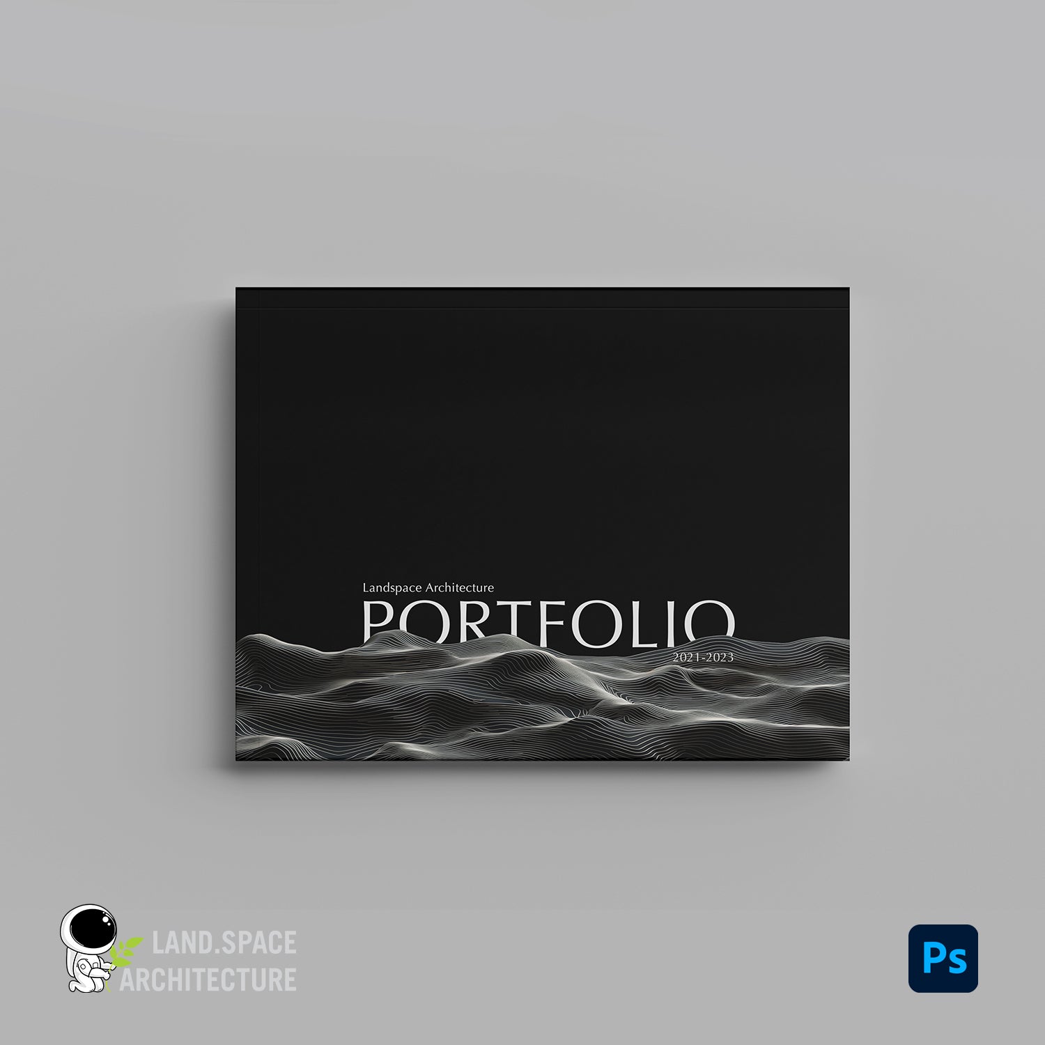 10 Architecture Portfolio Cover Templates in PSD - Landscape Architecture