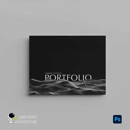 10 Architecture Portfolio Cover Templates in PSD - Landscape Architecture