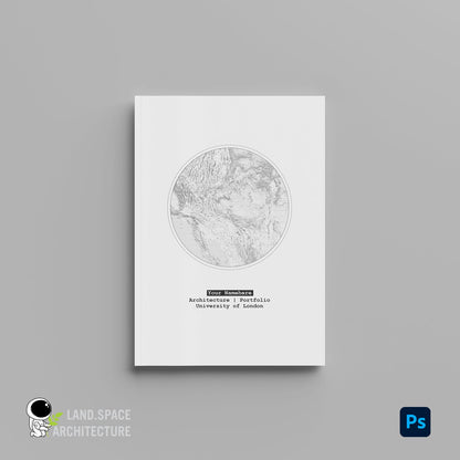 10 Architecture Portfolio Cover Templates in PSD - Landscape Architecture