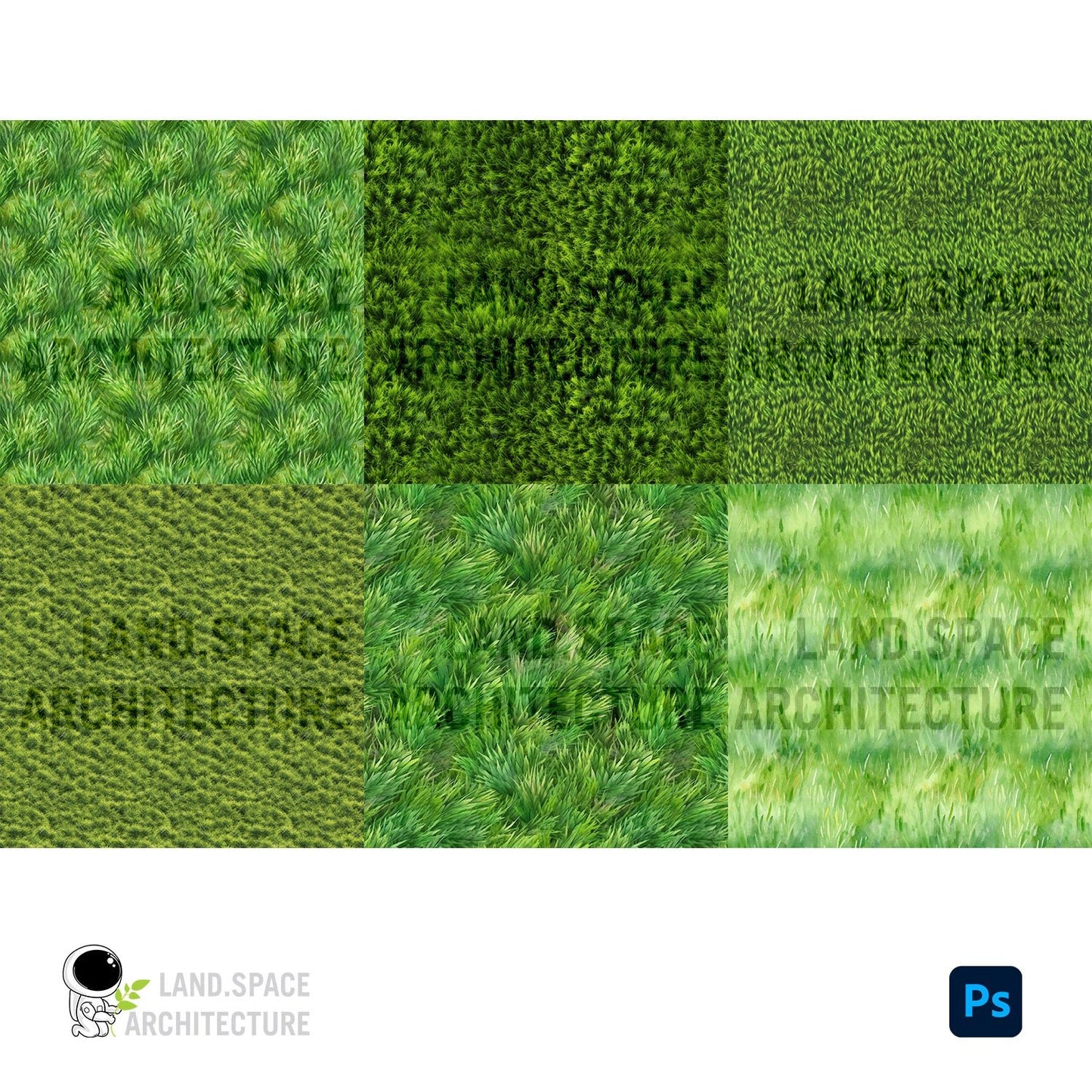 36 Seamless Landscape Grass Textures - Landscape Architecture