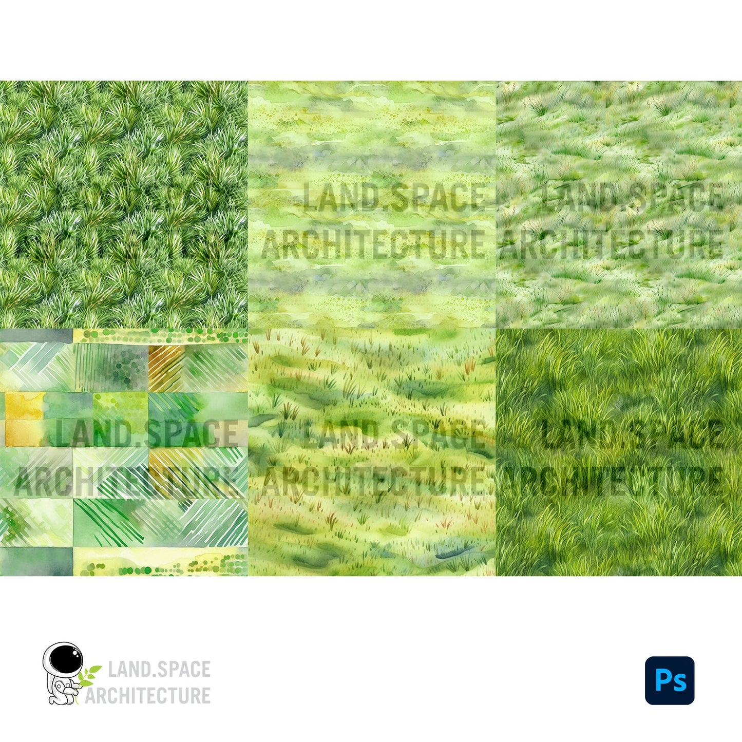 36 Seamless Landscape Grass Textures - Landscape Architecture