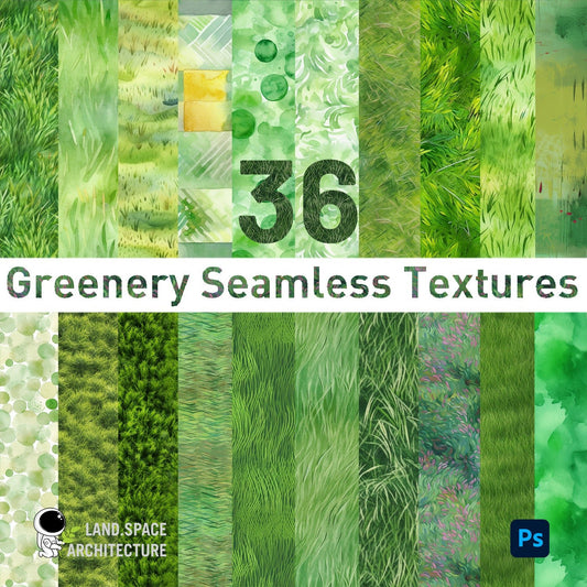 36 Seamless Landscape Grass Textures - Landscape Architecture