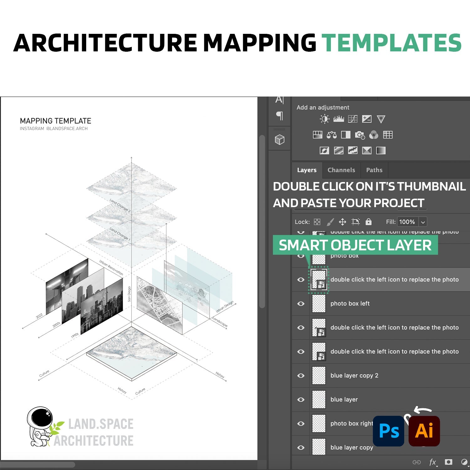 Architecture Site Analysis Mapping Templates - Landscape Architecture