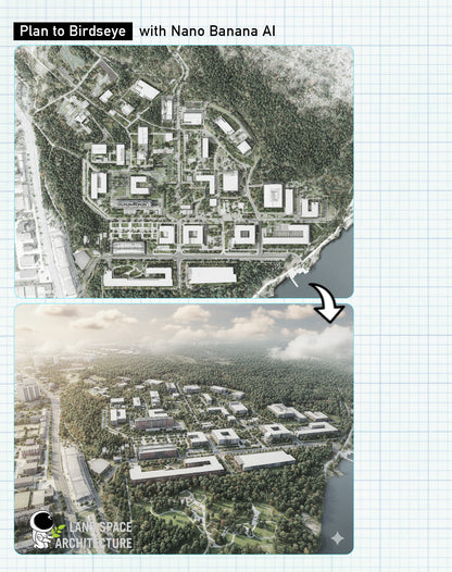 The Ultimate Nano Banana AI Prompt Guide for Architecture, Landscape, Urban, and Interior Design