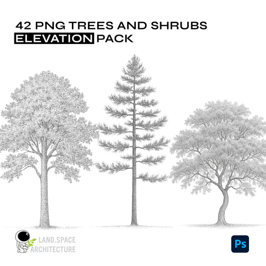 42 PNG Tree and Shrub Elevations