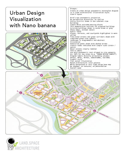The Ultimate Nano Banana AI Prompt Guide for Architecture, Landscape, Urban, and Interior Design