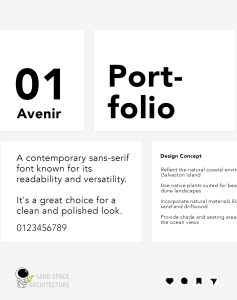 6 Free Fonts for Architecture Portfolio Design